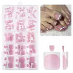 150Pcs Acrylic Toe Nail Tips