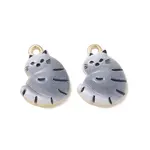 Alloy Enamel Pendants