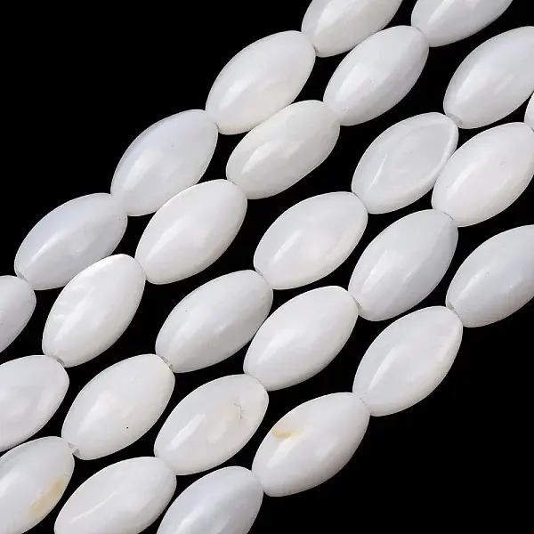 Natural Freshwater Shell Beads Strands