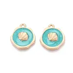 Alloy Enamel Pendants