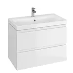 Skříňka s umyvadlem Moduo 80 cm bily