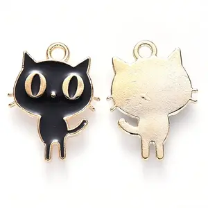 Alloy Enamel Pendants