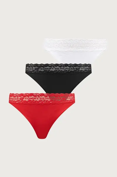 Tommy Hilfiger  tangá dámske 3-pak