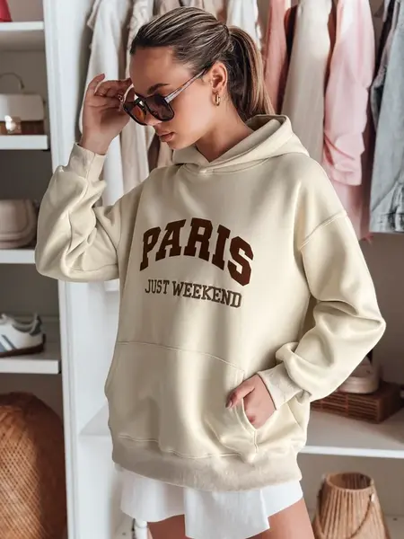 Dámská oversize mikina s kapucí PARISSIA