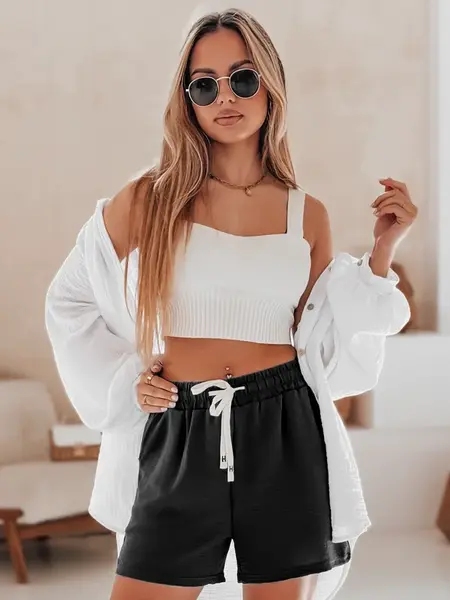 Dámské černé šortky HOT VIBE