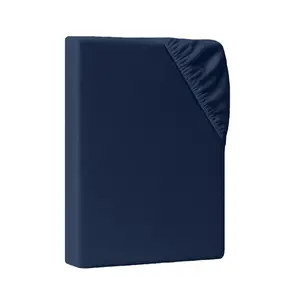 AM Qualitätsmatratzen PROSTĚRADLO s elastickým prvkem 120/210/25 cm tmavě modré