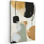 MuchoWow OBRAZ NA PLÁTNĚ Malba - abstraktní - barvy 40x60 cm