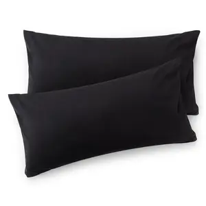 Blumtal POVLAK na polštář Agneta 50/70 cm, sada 2 ks, 100% bavlna, černá