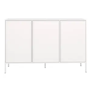 Selsey SIDEBOARD Velveto bílý 150cm