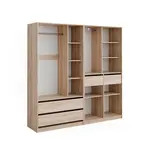 Vicco ŠATNÍ SKŘÍŇ Elmo Sonoma 200 x 200 cm Sada 2 kusů