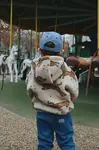 Konges Sløjd  bunda dětská JODY TEDDY HOODIE GRS
