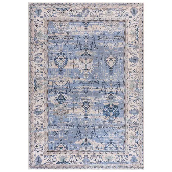 Mazovia KOBEREC modrý boho rám rostlinný - 300 x 400 cm