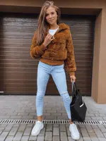Dámská bunda FERNANDA kamelová Dstreet