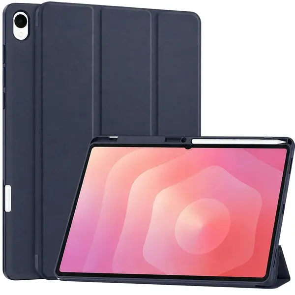 Techsuit Flex Trifold pouzdro, Samsung Galaxy Tab S12 Plus, modré