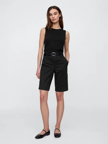 GAP Kraťasy Khaki Bermuda - Dámské