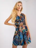 Dress-DHJ-SK-15308-2.40P-navy blue