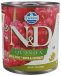 Konzerva N&D Quinoa Dog Skin&Coat Duck 285g