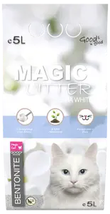 Kočkolit Magic Litter Bentonite Ultra White 5l