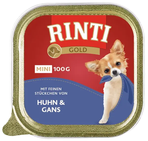 Vanička Rinti Gold Mini kuře + husa 100g
