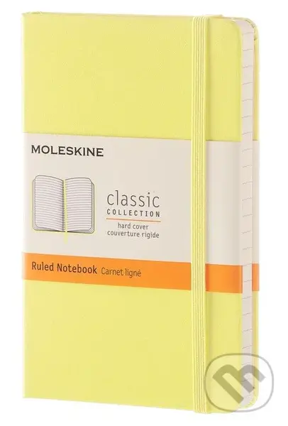 Moleskine - žltý zápisník