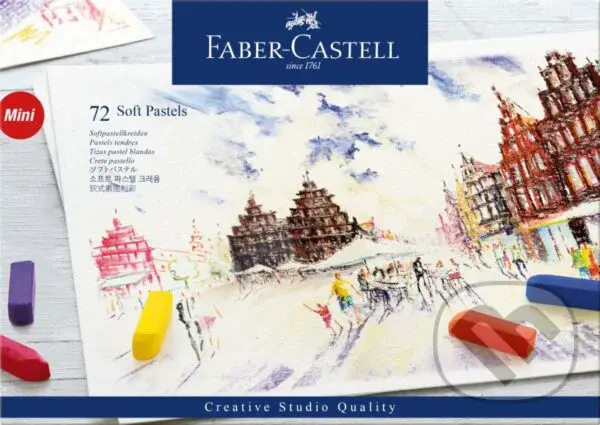 Suchý pastel Creative Studio mini set 72 kusov