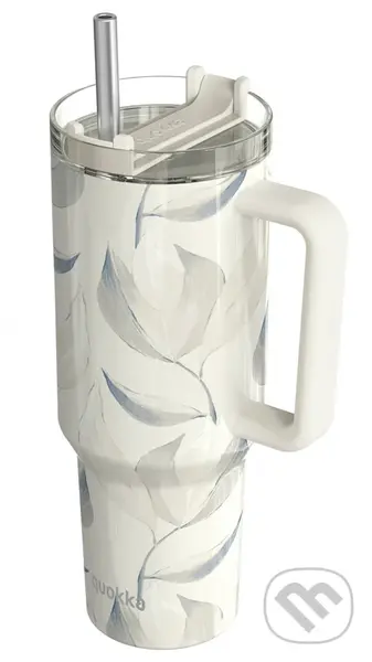 Nerezový termohrnček so slamkou Stream Cotton 1200 ml