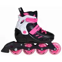 Powerslide DĚTSKÉ KOLEČKOVÉ BRUSLE POWERSLIDE KHAAN JUNIOR SQD PINK Dětské inline brusle, , velikost