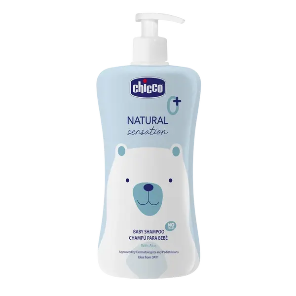 CHICCO Šampon Natural Sensation s aloe, 0m+ 500 ml