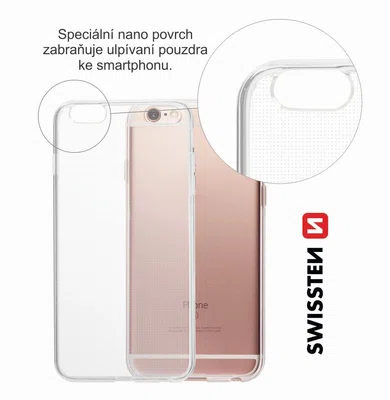 Pouzdro Swissten Clear Jelly pro Huawei P30 Pro, transparentní