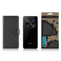 Flipové pouzdro Tactical Field Notes pro Xiaomi Redmi 14C, černá