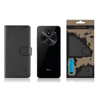 Flipové pouzdro Tactical Field Notes pro Xiaomi Redmi 14C, černá