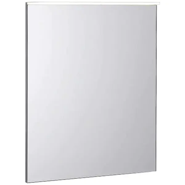 Geberit Xeno 2 - Zrcadlo 60x71 cm s LED osvětlením a vyhříváním 500.521.00.1