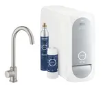 Grohe Blue Home - Dřezový ventil Mono Connected, s chladícím zařízením a filtrací, supersteel 31498DC1