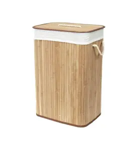 Compactor Free - Koš na prádlo  40x30x60 cm, bambus RAN5217