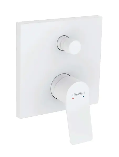 Hansgrohe Vivenis - Vanová baterie pod omítku, 2 výstupy, matná bílá 75415700