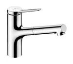 Hansgrohe Zesis M33 - Dřezová baterie 150, s výsuvnou sprškou, chrom 74800000