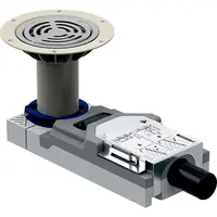 Geberit Příslušenství - Sprchová podlahová vpusť, pro výšku mazaniny u vpusti 9-11 cm 154.057.00.1