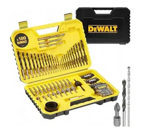 DeWALT - 100dílná sada bitů a vrtáků DT71563