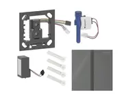 Geberit - Elektronické ovládání splachování pisoárů typ 40, síťové napájení, Bluetooth, sklo/lávová 116.227.JK.1