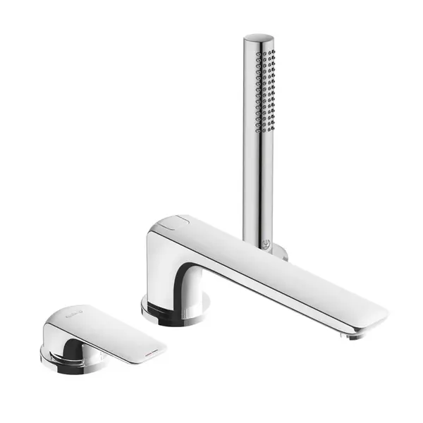 Kludi Ameo - Baterie na okraj vany, 3-otvorová instalace, chrom 414470575