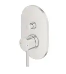 Steinberg 100 - Baterie pod omítku pro 2 spotřebiče, kartáčovaný nikl 100 2103 3 BN