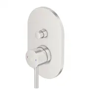 Steinberg 100 - Baterie pod omítku pro 2 spotřebiče, kartáčovaný nikl 100 2103 3 BN