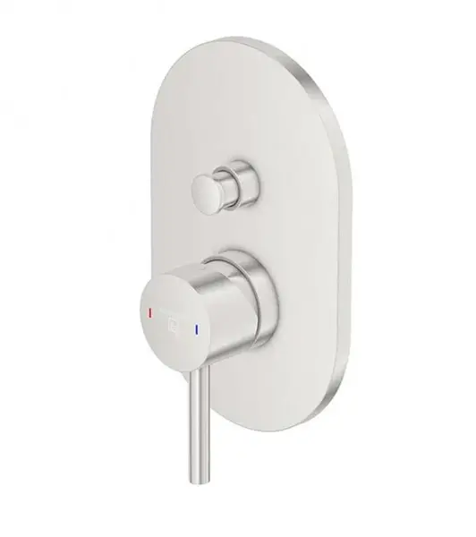 Steinberg 100 - Baterie pod omítku pro 2 spotřebiče, kartáčovaný nikl 100 2103 3 BN