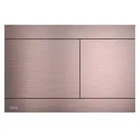 Alcadrain Flat - Ovládání splachování, kartáčovaný red gold FUN-RG-B