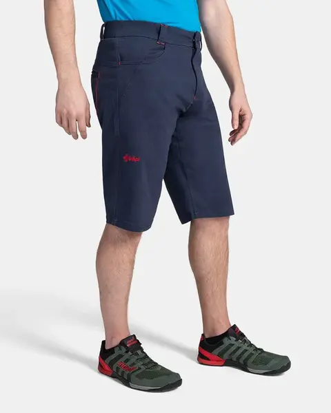 Pánské bavlněné šortky kilpi alles-m tmavě modrá s