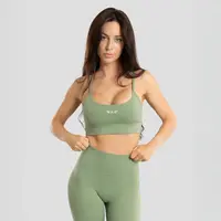 Dámská sportovní podprsenka exalted unity essential zelená s