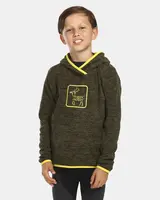 Chlapecká fleecová mikina kilpi flond-jb zelená 158