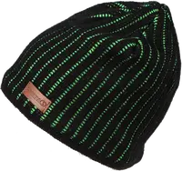 Pánská zimní čepice sherpa bono černá/zelená uni