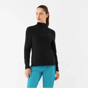 Dámská fleecová mikina viking tesero černá xl