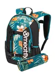 Batoh meatfly basejumper + penál zdarma petrolejová/oranžová 22 l